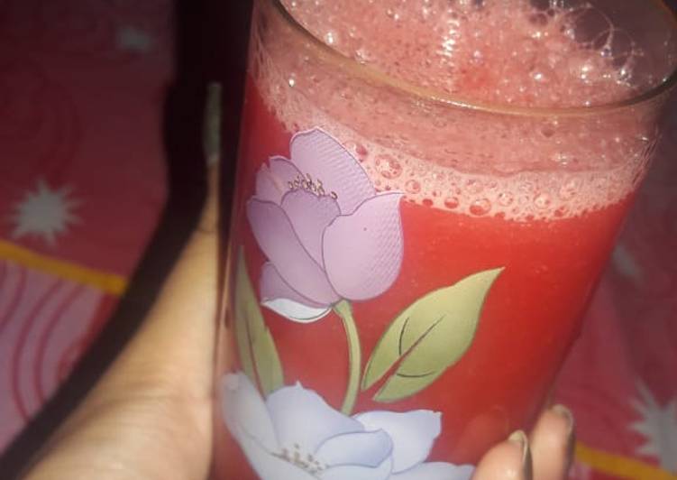 Recipe of Any-night-of-the-week Watermelon juice