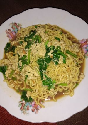 Foto resep Mie nyemek burung dara