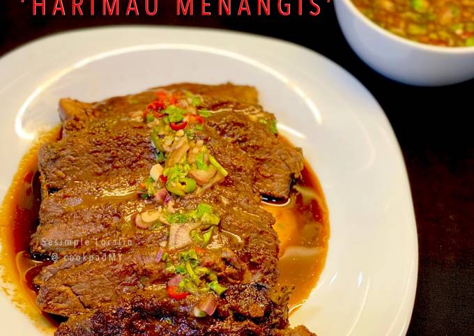 Resipi Daging Harimau Menangis Bakar Nam Jim Jeaw Thai Dipping Sauce Oleh Sesimple Loralin Cookpad