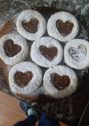 Una foto de Galletas con dulce de leche