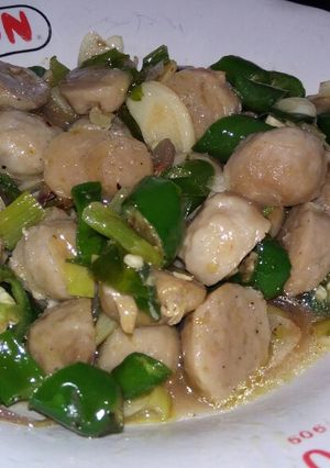 Foto resep Bakso Cabe Ijo / Lombok Ijo #BikinRamadhanBerkesan