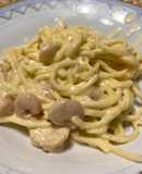 Fideo con camarones