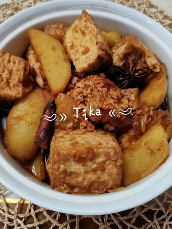 Cara Gampang Menyiapkan Resep 44.Semur Tahu Kentang Simple yang Bikin Ngiler Anti Ribet, Menggugah Selera