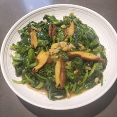 A picture of Sautéed Chickpea Sprouts.