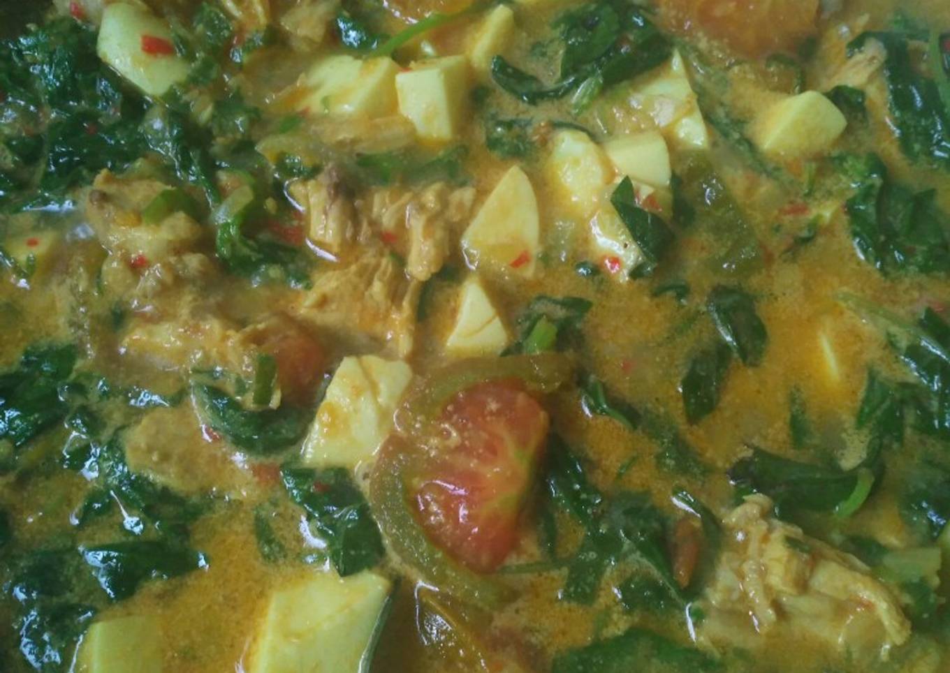 Putih telur ayam dan selasih tiram