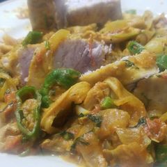 A picture of Nduma, mushrooms classic.