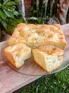 Una foto de TORTA DE PERAS (Fácil y rápido)