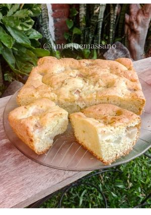 Una foto de TORTA DE PERAS (Fácil y rápido)