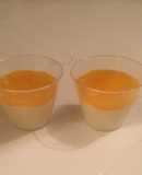 Manjar Blanco o Natilla con Sirope de Mango 🥭 en Almíbar