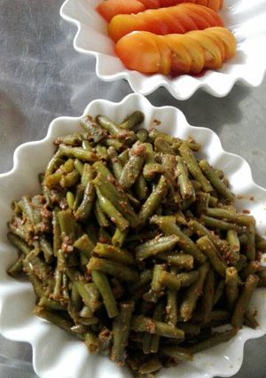 صورة لوصفة فاصوليا بالزيت