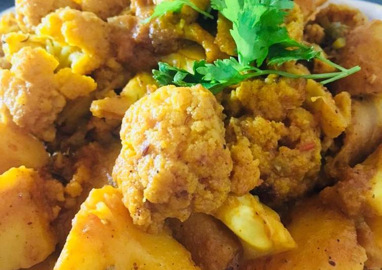 Get Lunch of Cauliflower curry