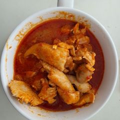 A picture of My version of simple quick curry.