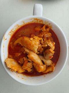 A picture of My version of simple quick curry.
