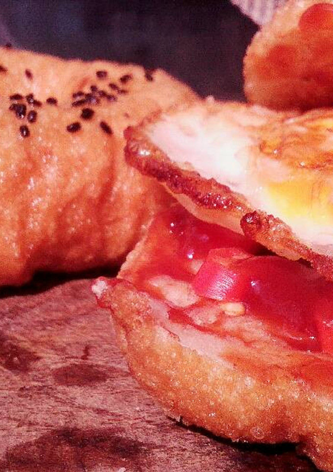 Foto resep Fried Bagel with Egg (Bagel Goreng ala Kribo)