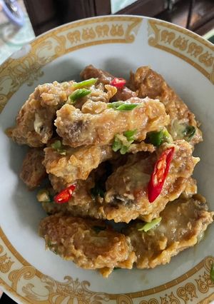 Foto resep Ayam saus telur asin