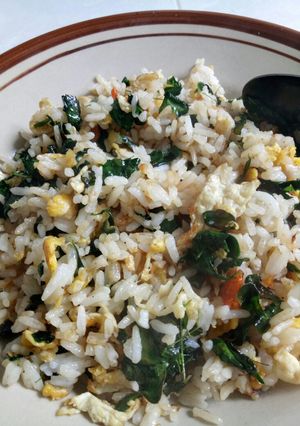 Foto resep Nasi goreng daun kelor
