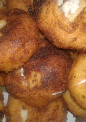 Una foto de Bombas de papa con queso💣