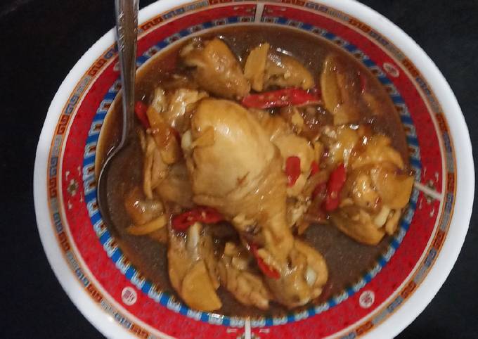 Resep Ayam Kecap Pedas Oleh 🥗 Cookpad