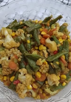 Foto resep Oseng aneka sayur