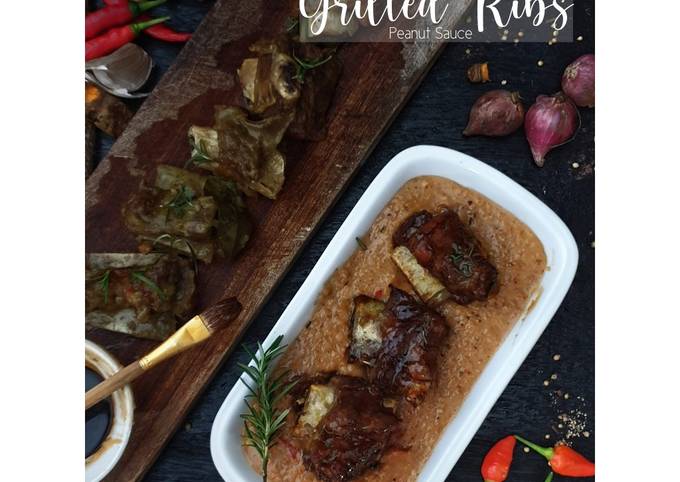 Resep: 179. Konro Bakar Bumbu Kacang Yang Sederhana