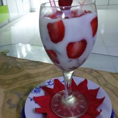 A picture of Strawberry shake #fruit contest.