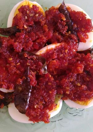 Foto resep Telor sambal