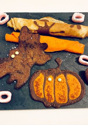 Une photo de Crêpes Halloween