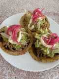 Tortillas con pollo, cerdo o res