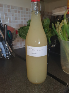 Citrom-menta szörp recept fotója