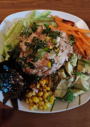 Φωτογραφία της συνταγής Tuna sushi bowl