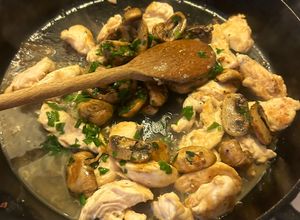 Foto di Pollo ai funghi