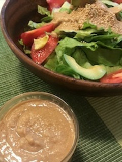 A picture of All-purpose sesame sauce.