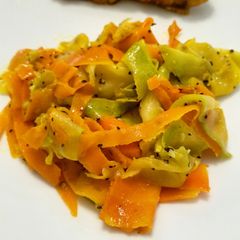 A picture of Vegetable Ribbon Noodles.
