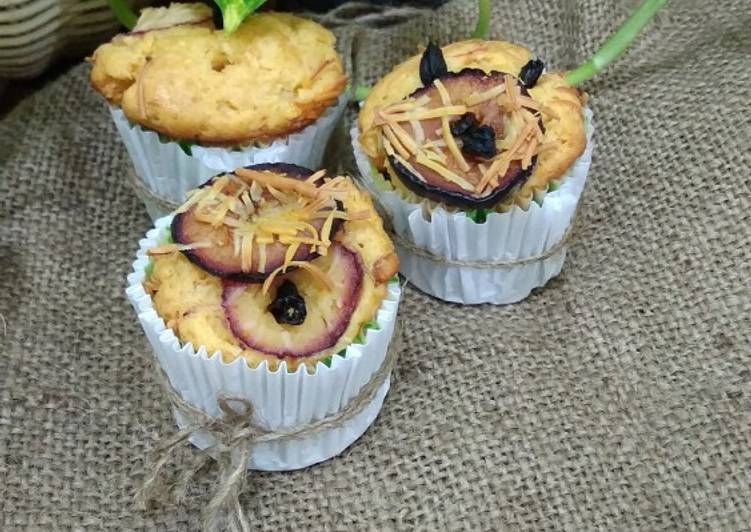 Langkah Mudah untuk Menyiapkan Plum Cupcake Anti Gagal