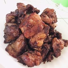 A picture of Asian Spiced Pork Ribs.