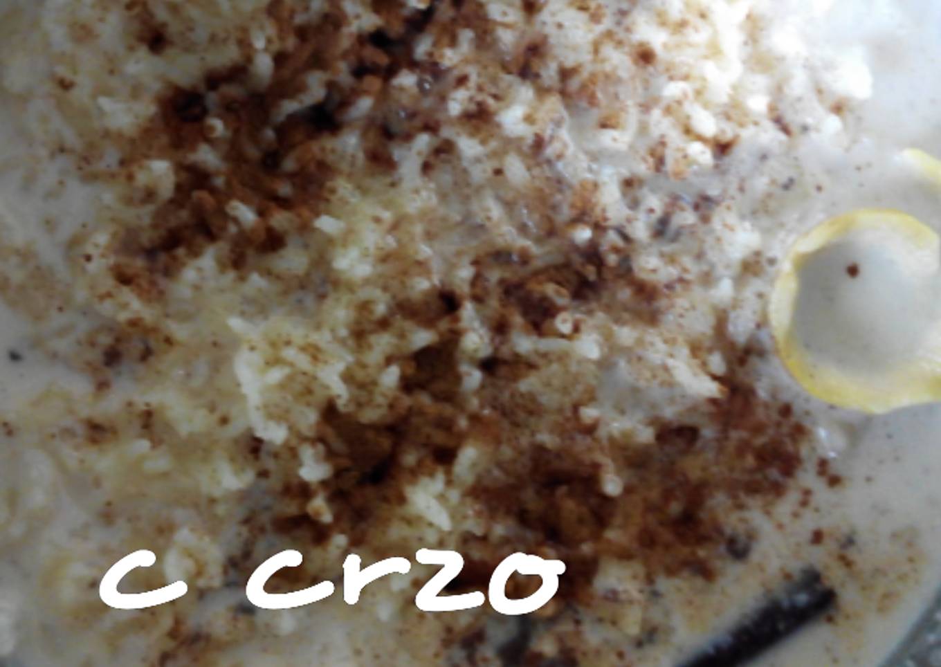 Arroz con leche (Cazuela AMC)