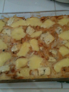 Una foto de Espaguetis al horno