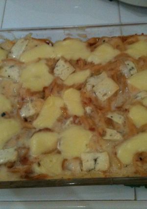 Una foto de Espaguetis al horno