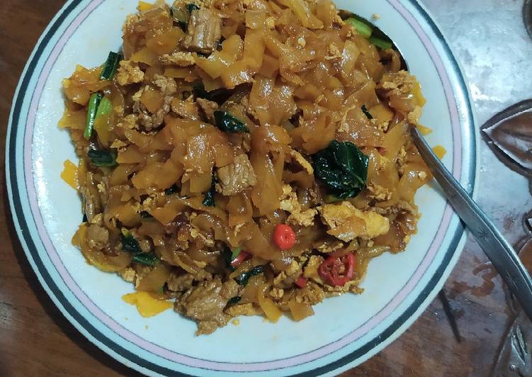 Resep Kwetiau goreng daging sapi, Sempurna