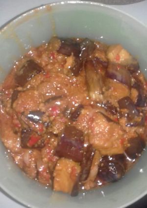 Foto resep Sayur terong ungu campur telur endess