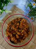 Ayam Cincang Kecap untuk Isian Bakpao