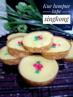 Foto resep Kue lumpur tape singkong