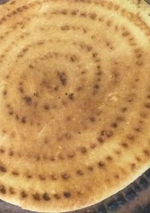 صورة لوصفة كسرة جزائرية على اصولها