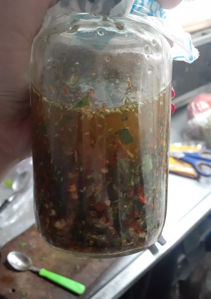 Una foto de Chimichurri casero