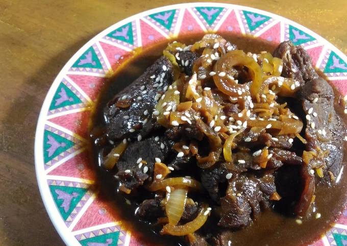Beef Teriyaki (Daging Sapi masak Teriyaki)