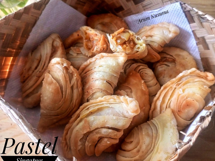 Ini dia! Cara mudah buat Pastel Singapur (Karipap)  sesuai selera