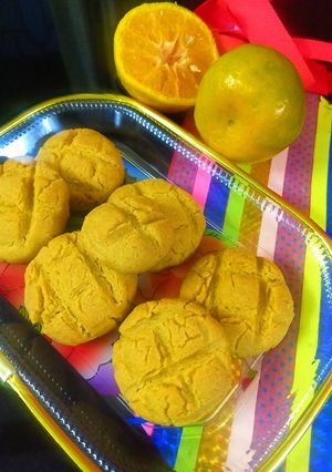 A picture of Orange Cookies.