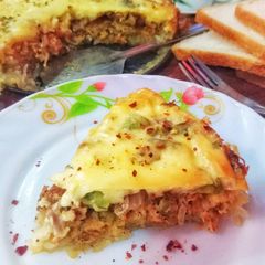 A picture of Alabama breakfast pie .