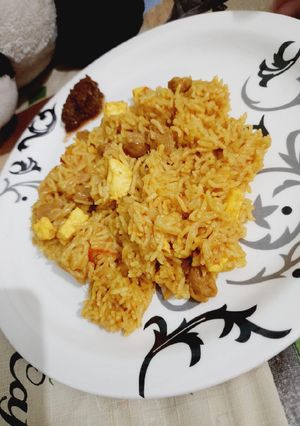 A picture of Soya paneer tehri.