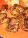 Coscette di pollo croccanti al forno